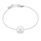 Equal Access Diamond White Gold Vermeil Bracelet