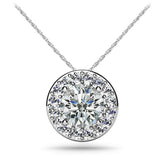 Halo Love Pendant Necklace