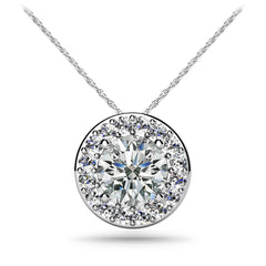 Halo Love Pendant Necklace