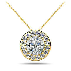 Halo Love Pendant Necklace