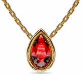 Ruby Pendant Necklace