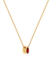 Ruby Pendant Necklace