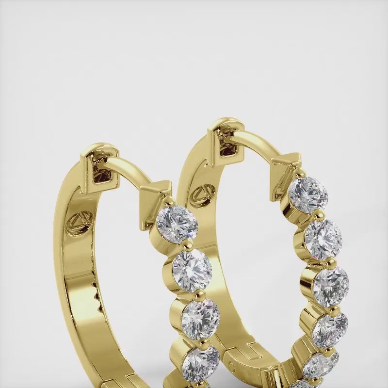 Elor Huggie Earrings