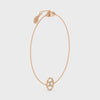 Equal Access Diamond Rose Gold Vermeil Bracelet